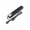 PowerCube Фильтр-удлинитель (SPG5-В2) 1.9 м, , 5 розеток,  д/подкл. к UPS (C14), 10А/2,2кВт, черный