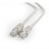 Cablexpert Патч-корд UTP PP6U-0.25M кат.6, 0.25м, литой, многожильный (серый)