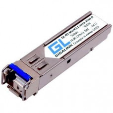 GIGALINK GL-OT-SG14LC1-1550-1310-D Модуль SFP, WDM, 1Гбит/c, одно волокно SM, LC, Tx:1550/Rx:1310 нм, DDM, 14 дБ (до 20 км)