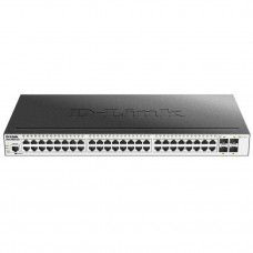 D-Link DGS-3000-52X/B2A Управляемый L2 коммутатор с 48 портами 10/100/1000Base-T и 4 портами 10GBase-X SFP+