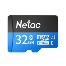 Micro SecureDigital 32GB Netac microSDHC Class10 NT02P500STN-032G-S P500 w/o adapter