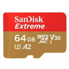 Micro SecureDigital 64Gb Sandisk Extreme (SDSQXAH-064G-GN6MN)