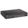 D-Link DGS-1100-10MPPV2/A3A Настраиваемый L2 коммутатор с 8 портами 10/100/1000Base-T и 2 портами 1000Base-X SFP (порты 1-8 PoE 802.3af/at, порты 7-8 PoE 802.3bt, PoE-бюджет 242 Вт)