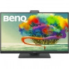 LCD BenQ 27" PD2705Q черный {IPS 2560x1440 60Hz 5ms 300cd 178/178 8bit HDMI2.0 DisplayPort1.4 USB-C(65W; DP) 4xUSB3.1 2x2W VESA}