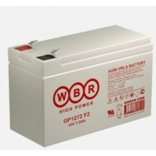 WBR Батарея GP1272 (28W) f2 (12V/7,2Ah)