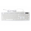 Клавиатура Gembird KB-8355U,{USB,белый, 104 клавиши, кабель 1,85м}