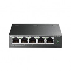 TP-Link TL-SF1005LP Настольный коммутатор с 5 портами 10/100 Мбит/с (4 порта PoE+)