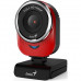 Web-камера Genius QCam 6000 Red {1080p Full HD, вращается на 360°, универсальное крепление, микрофон, USB} [32200002408]