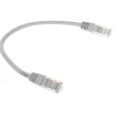 Cablexpert Патч-корд медный UTP PP10-0.25m кат.5, 0.25м, литой, многожильный (серый)