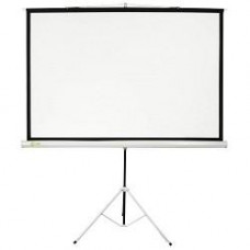 Экран Cactus Triscreen CS-PST-124x221 124.5 x 221см 16:9 напольный рулонный белый/черный