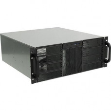 Procase RE411-D0H17-E-55 Корпус 4U server case,0x5.25+17HDD,черный,без блока питания,глубина 550мм,MB EATX 12"x13"