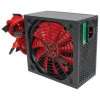 Ginzzu PC500 14CM(Red) 80+ black,APFC,24+4p,2 PCI-E(6+2), 5*SATA, 4*IDE,оплетка, кабель питания,цветная коробка