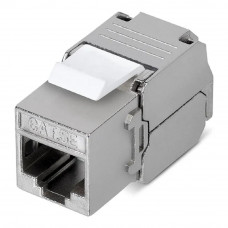 Rexant (02-0071) Модуль Keystone Jack RJ-45(8P8C), FTP экранированный, CAT 5e, тип 180 градусов, самозажимной PRO