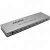 ORIENT HDMI 4K Splitter HSP0108H-2.0, 1->8, HDMI 2.0/3D, UHDTV 4K/ 60Hz (3840x2160)/HDTV1080p, HDCP2.2, EDID управление, RS232 порт, IR вход, внешний БП 5В/3А, метал.корпус (30467)