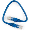 Cablexpert Патч-корд медный UTP PP10-0.25M/B кат.5, 0.25м, литой, многожильный (синий)