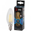 ЭРА Б0046987 Лампочка светодиодная F-LED B35-11W-840-E14 Е14 / Е14 11Вт филамент свеча нейтральный белый свет