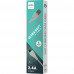 PERFEO Кабель USB A вилка - C вилка, 2.4A, серый, силикон, длина 1 м., ULTRA SOFT (U4711)