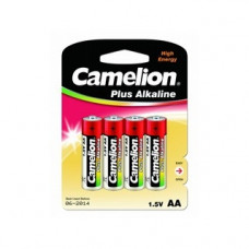 Camelion..LR 6  Plus Alkaline BL-4 (LR6-BP4, батарейка,1.5В) (4 шт. в уп-ке)