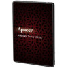 Apacer SSD PANTHER AS350X 128Gb SATA 2.5" 7mm, R560/W540 Mb/s, IOPS 80K, MTBF 1,5M, 3D NAND, Retail (AP128GAS350XR-1)