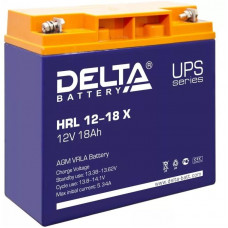 Delta HRL 12-18 X (17.8 А\ч, 12В) свинцово- кислотный  аккумулятор