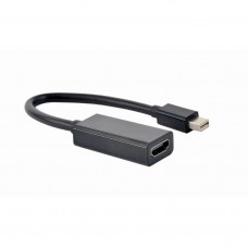 Cablexpert Переходник miniDisplayPort -> HDMI,4K, 20M/19F, кабель 15см, черный (A-mDPM-HDMIF4K-01)