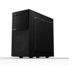 CBR Корпус mATX Minitower RD850, c БП PSU-ATX450-12EC (450W/120mm), 1*USB 3.0, 2*USB 2.0, HD Audio+Mic, кабель питания 1.2м, Black [PCC-MATX-RD850-450W]