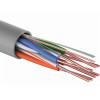 PROconnect (01-0043-3-25) Кабель витая пара омедненный, U/UTP, CCA, CAT 5e, PVC, 4PR, 24AWG, INDOOR, SOLID, серый, 25м