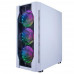 1STPLAYER Корпус DK D4 WHITE / ATX, tempered glass, metal mesh / 4x 120mm LED fans inc. / D4-WH-4G6