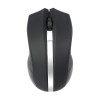 Мышь HIPER беспроводная OMW-5200 { SoftTouch,1000dpi, черный, USB, 3кнп}