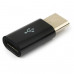 Cablexpert Переходник USB, USB Type-C/USB MicroB (F), пакет (A-USB2-CMmF-01)