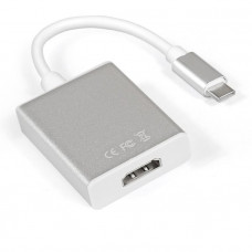 Exegate EX284937RUS Кабель-адаптер Type C-HDMI ExeGate EX-CM-HDMIF-0.15 (USB Type C/19F, 0,15м)