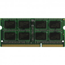 QUMO DDR3 SODIMM 8GB QUM3S-8G1600C11L PC3-12800, 1600MHz, 1.35V OEM/RTL