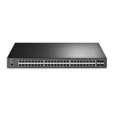 TP-Link TL-SG3452P Управляемый коммутатор JetStream уровня 2+ с 48 гигабитными портами PoE+ и 4 портами SFP PROJ