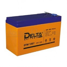 Delta DTM 1207  (7,2 А\ч, 12В) свинцово- кислотный аккумулятор