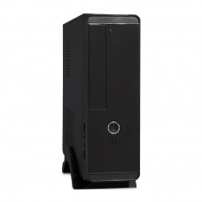 Exegate EX268699RUS Корпус MiniITX Exegate MI-209 Black, miniITX/mATX, <M350, 80mm>, 2*USB, Audio