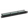 Rexant (02-0033) Панель коммутационная высокой плотности с кабельными органайзерами 19", 1U, 48 портов, UTP, RJ-45, CAT 5e REXANT PRO