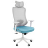 Офисное кресло Chairman CH563 белый пластик, бирюзовый (7146050)