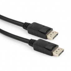 Bion Кабель DisplayPort v1.4, 20M/20M, скорость передачи до 25,92 Гбит/с, 8K, фиксирующая защелка, 2м, черный [BXP-CC-DP4-020]