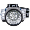 Camelion LED5323-19Mx (фонарь налобн, металлик,19 ультра ярк LED, 4 реж, 3XR03 в компл, пласт, блис)