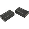 ORIENT VE045, HDMI extender (Tx+Rx), активный удлинитель до 60 м по одной витой паре, HDMI 1.4а, 1080p@60Hz/3D, HDCP, подключается кабель UTP Cat5e/6, питание от внешних БП 5В/1А, метал.корпуса(30905)