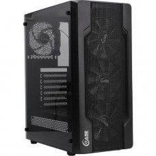 Powercase CMIXB-F4 Корпус Mistral X4 Mesh, Tempered Glass, 4x 120mm fan, чёрный, ATX  (CMIXB-F4)