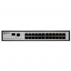 ORIGO OS1225/A1A Неуправляемый коммутатор 24x100Base-TX, 1xCombo 1000Base-T/SFP, корпус металл