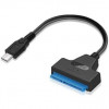 ORIENT UHD-504N-C, USB 3.2 Gen1 (USB 3.0) адаптер для SSD & HDD 2.5" SATA 6GB/s (ASM225CM, поддержка UASP), кабель подключения USB Type-C (31280)