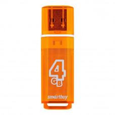 Smartbuy USB Drive 4GB Glossy series Orange (SB4GBGS-Or)