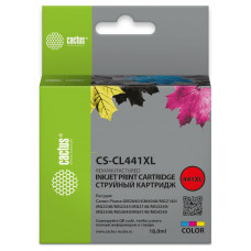 Картридж струйный Cactus CS-CL441XL многоцветный (18мл) для Canon Pixma GM2040/4040/GM2140/2240