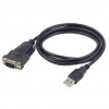 Gembird Конвертер USB->SERIAL UAS-DB9M-02 AM/DB9M, 1,5 м, PL2303TA, WinXP-Win8, черный, пакет