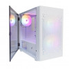 Корпус 1STPLAYER DK D3-B White / mATX / 1x120mm & 2x140mm LED fans inc. / D3-B-WH-2F1P-W-1F1-W