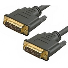 5bites APC-096-020 Кабель  DVI M / DVI M (24+1) double link, зол.разъемы, ферр.кольца, 2м.