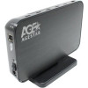 AgeStar 3UB3A8-6G (Black) Мобил рек, usb3.0 to 3,5"hdd SATA алюминий