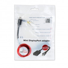 Cablexpert Переходник miniDisplayPort - DisplayPort, 20M/20F, длина 16см, черный (A-mDPM-DPF-001)